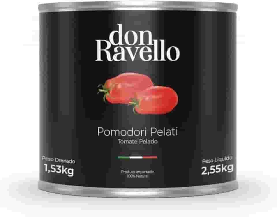 Molho De Tomate Pelado Pomodori Pelati Don Ravello 2,55Kg
