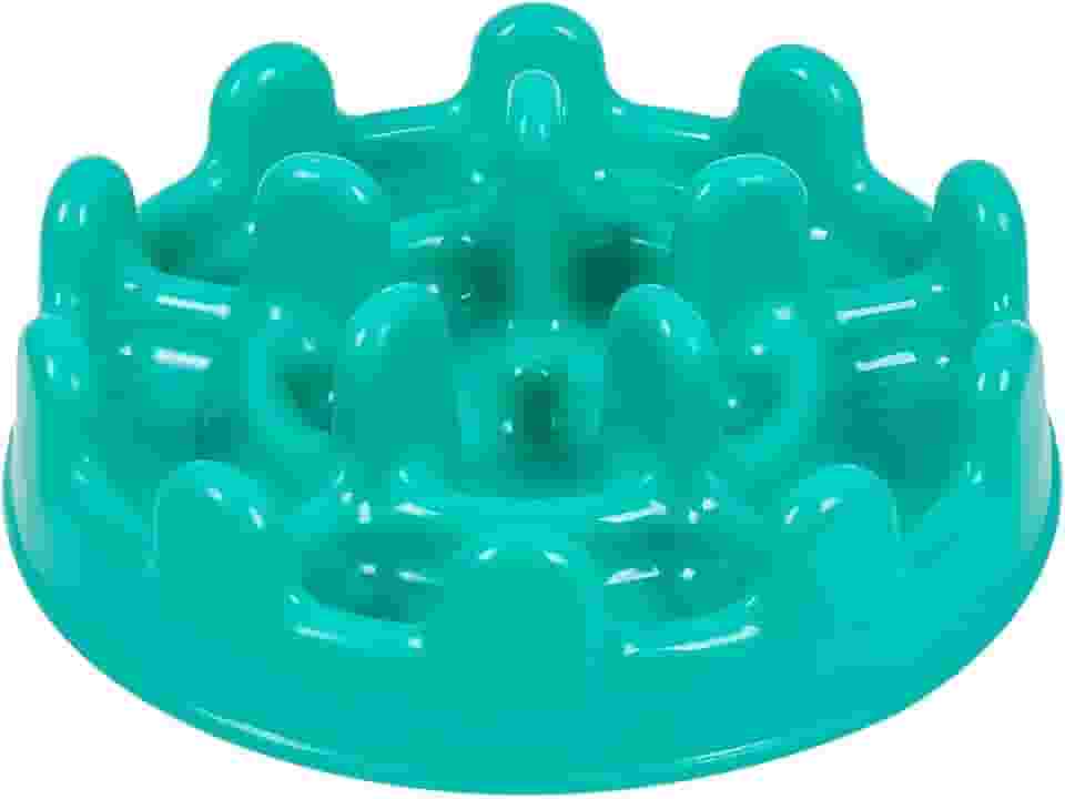 Pet Games Comedouro Lento Funcional Mini Pet Fit Verde Agua Para Cães