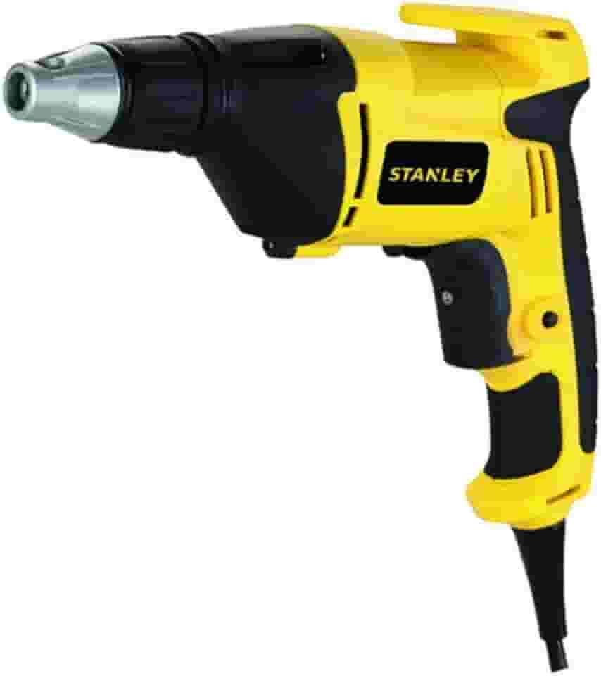 Stanley Parafusadeira Elétrica Drywall, Potência de 520W, com Encaixe de 6,35mm, Inclui Bits Phillips, Modelo STDR5206, 220V