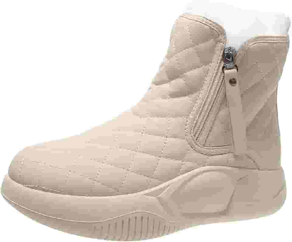 Botas Femininas de Inverno para Neve à Prova D'água E Cano para Trilha de Trekking