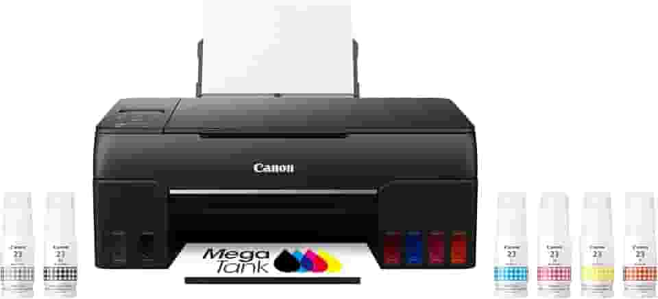 Canon Impressora multifuncional fotográfica sem fio PIXMAG620 MegaTank [Impressão, cópia, digitalização], preta