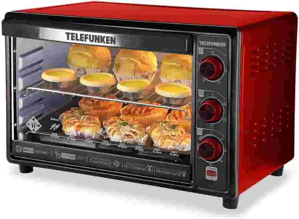 TELEFUNKEN Forno de Bancada Elétrico 50L TFE 550C 220V, TF-R550C