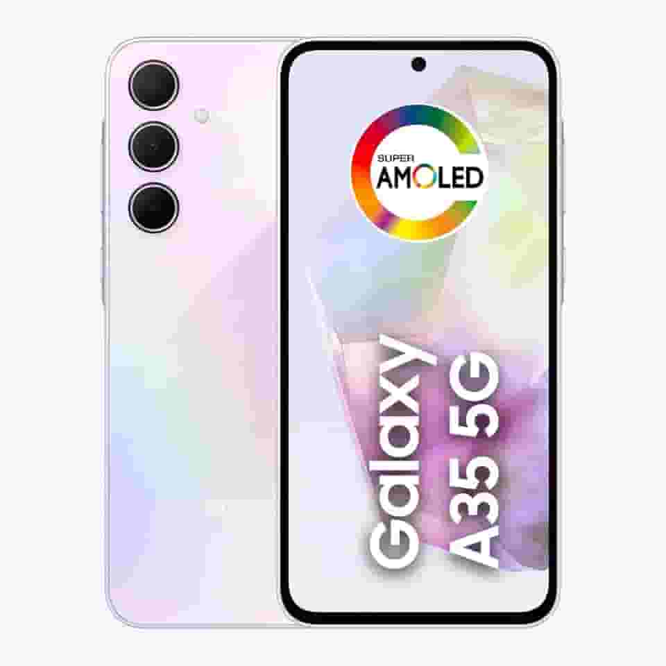 Samsung Galaxy A35 5G, Câmera Tripla Traseira de até 50MP, Selfie de 13MP, Nightography, Apagador de objetos, Design em vidro e IP67, Tela Super AMOLED de 6.6" 120Hz Vision Booster, 128GB - Rosa