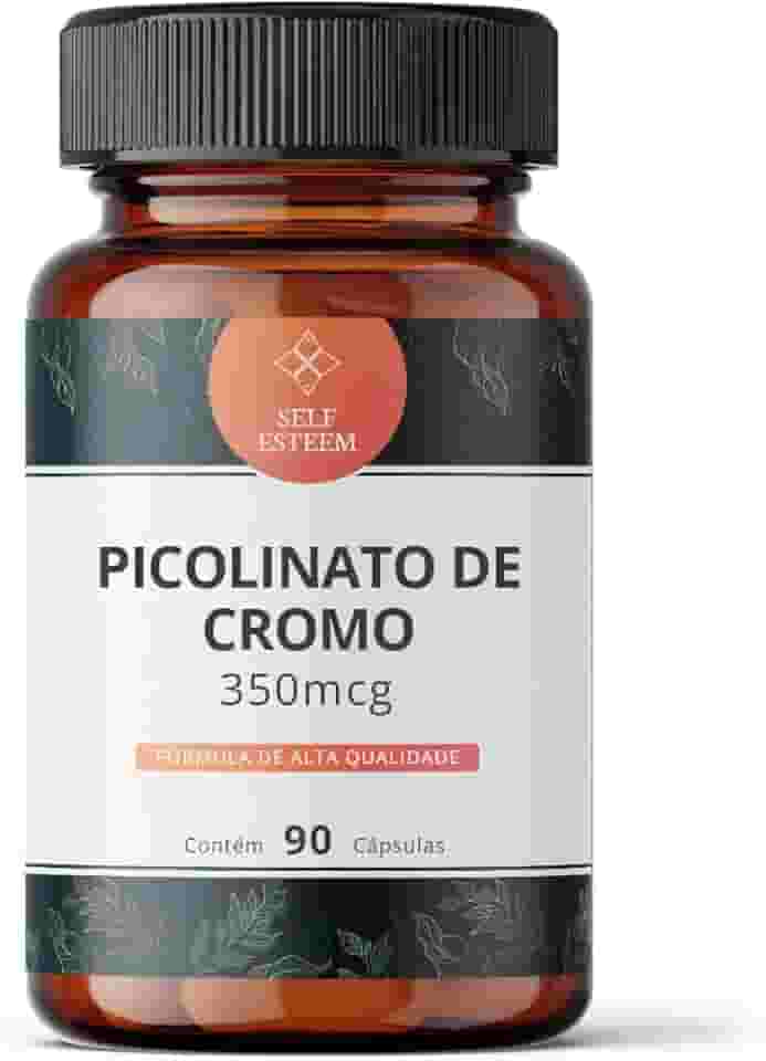 Picolinato de Cromo 350mcg 90 Cápsulas
