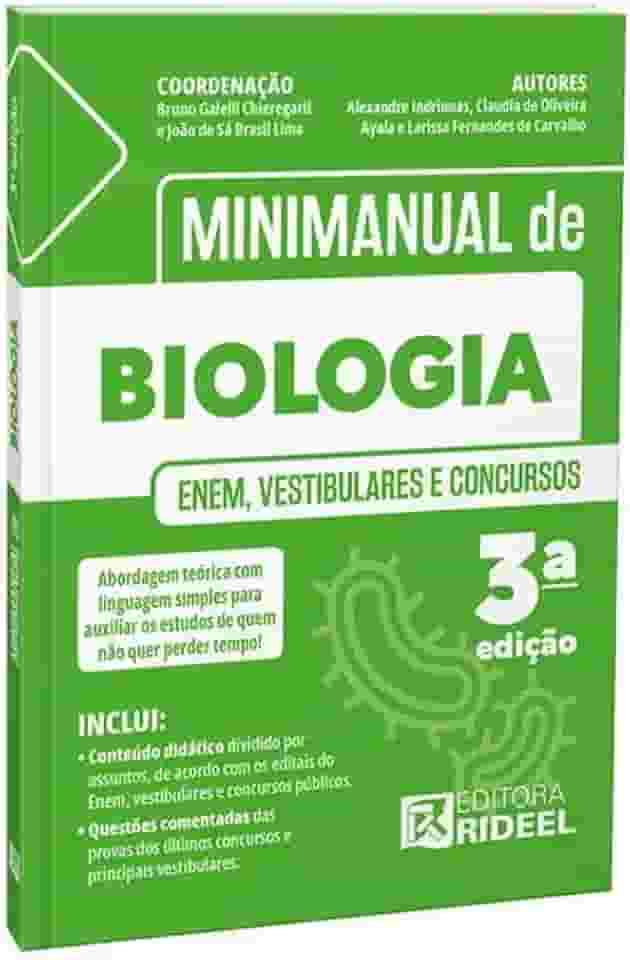 MINIMANUAL DE BIOLOGIA - ENEM, VESTIBULARES E CONCURSOS