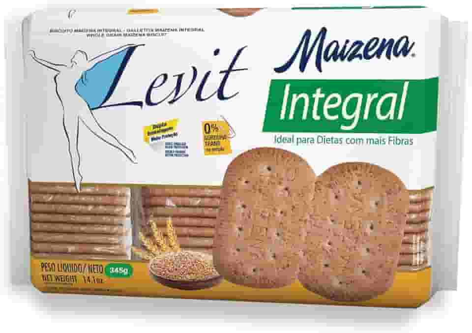 Levit Biscoito Maisena Integral 345G