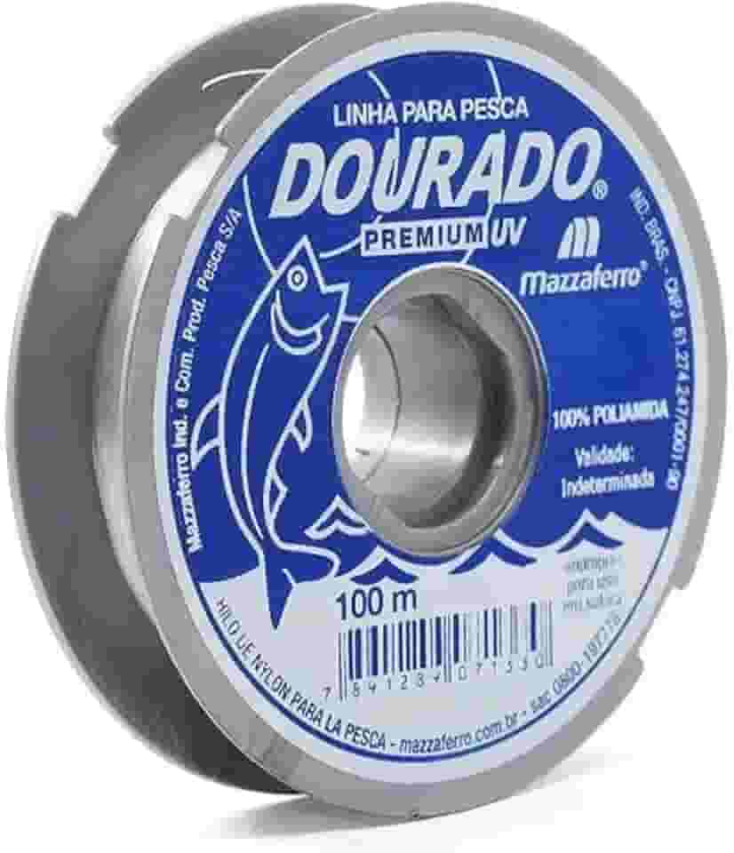 Linha para Pesca 0,40 mm c/100m Dourado Mazzaferro