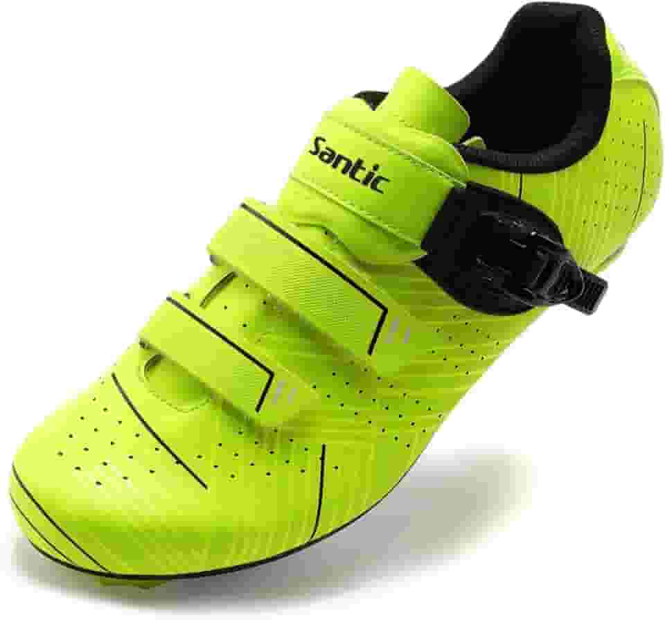 Tênis de ciclismo masculino para ciclismo de estrada, tênis de equitação com fivela - Estrada Novo, Novo tamanho verde, 37