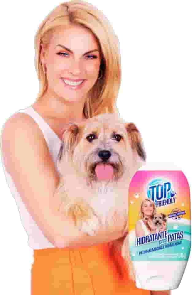 Hidratante para Patas de Cachorro, 90g, Previne Rachaduras Top Friendly Linha Pet Ana Hickmann