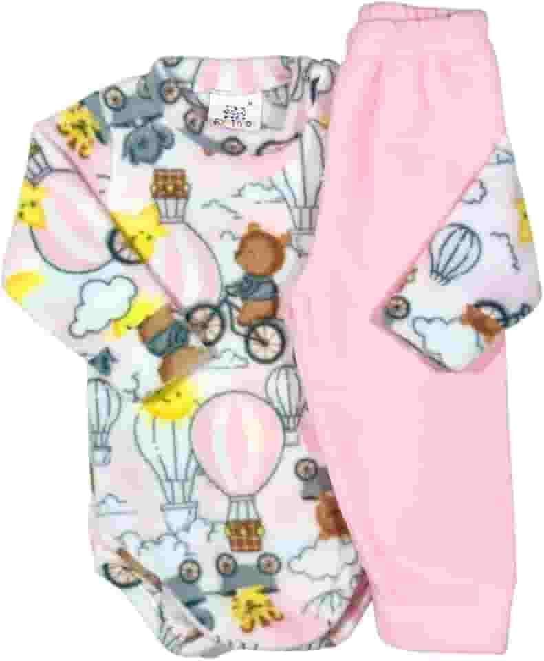 Conjunto Body Calça Soft Pettenati Bebê Inverno Anti-pilling