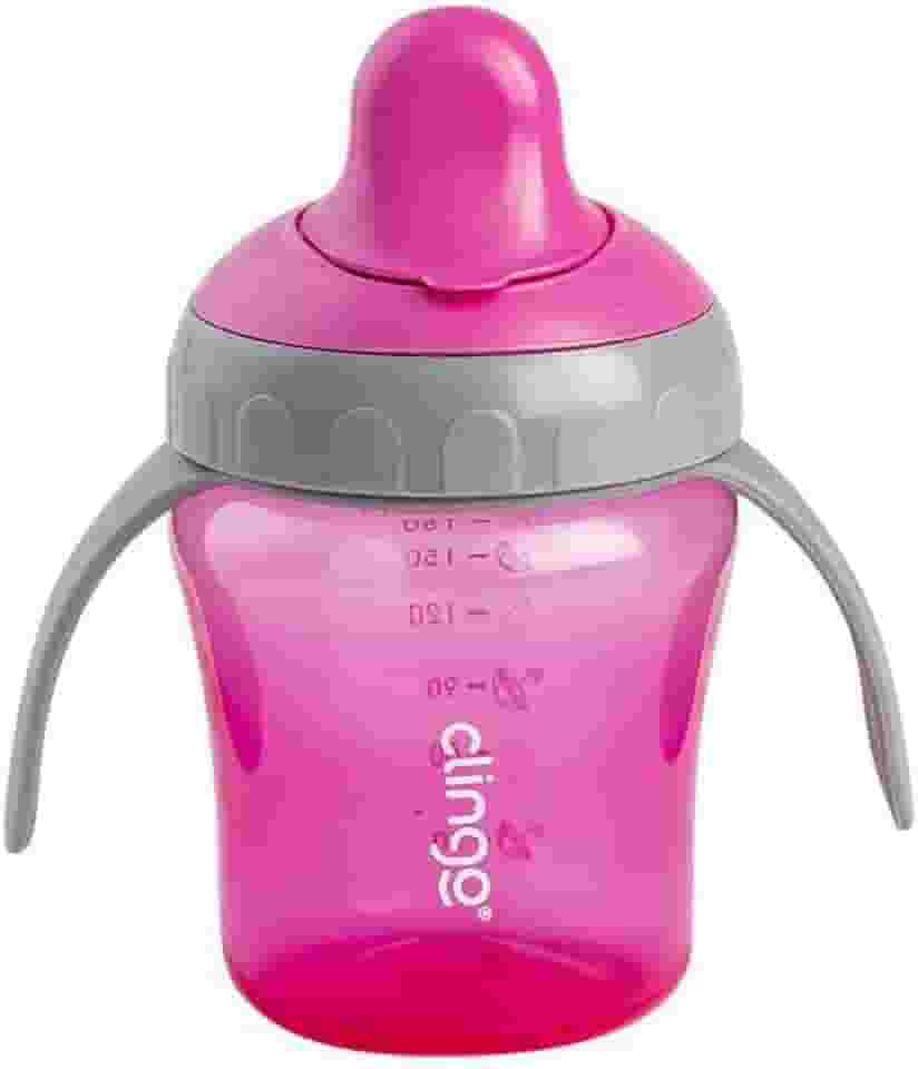 Copo de Transição Bico Rigido Colors Rosa, Clingo, Rosa, C2224