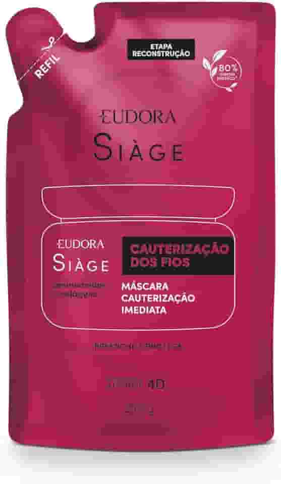Eudora Siàge Cauterização dos Fios Refil Máscara Capilar 250g