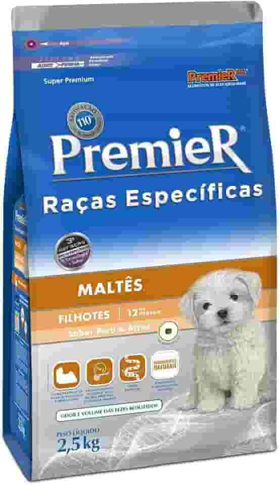PremieR Pet Ração Seca para Cães de Raças Específicas Maltês Filhotes 2,5kg