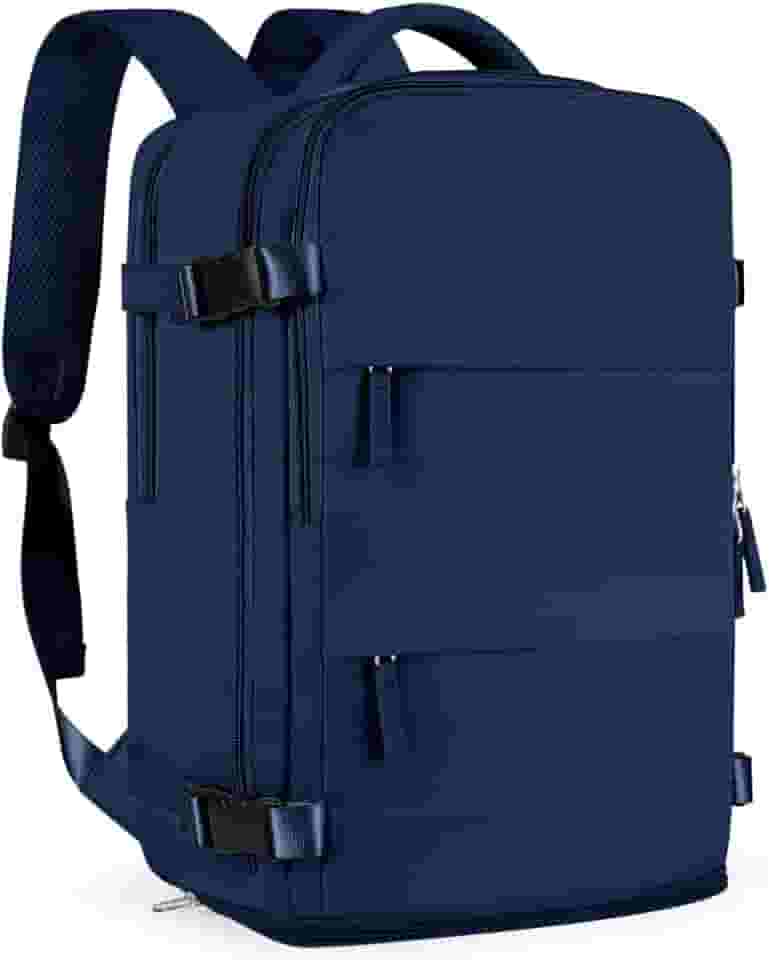 Mochila Viagem Avião Low Cost Compartimento Para Sapatos Compartimento Para Notebook Usb Bolso Para Objetos úmidos