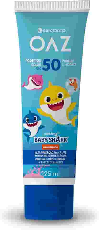 OAZ PROTETOR SOLAR BABY SHARK 50FPS 125ML