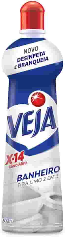 Veja X-14 - Tira Limo Banheiro, 500ml