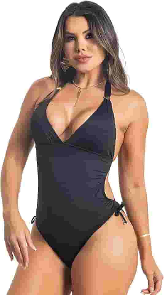 Maiô Feminino Engana Mamãe Com Bojo Removível Elegante Luxuoso