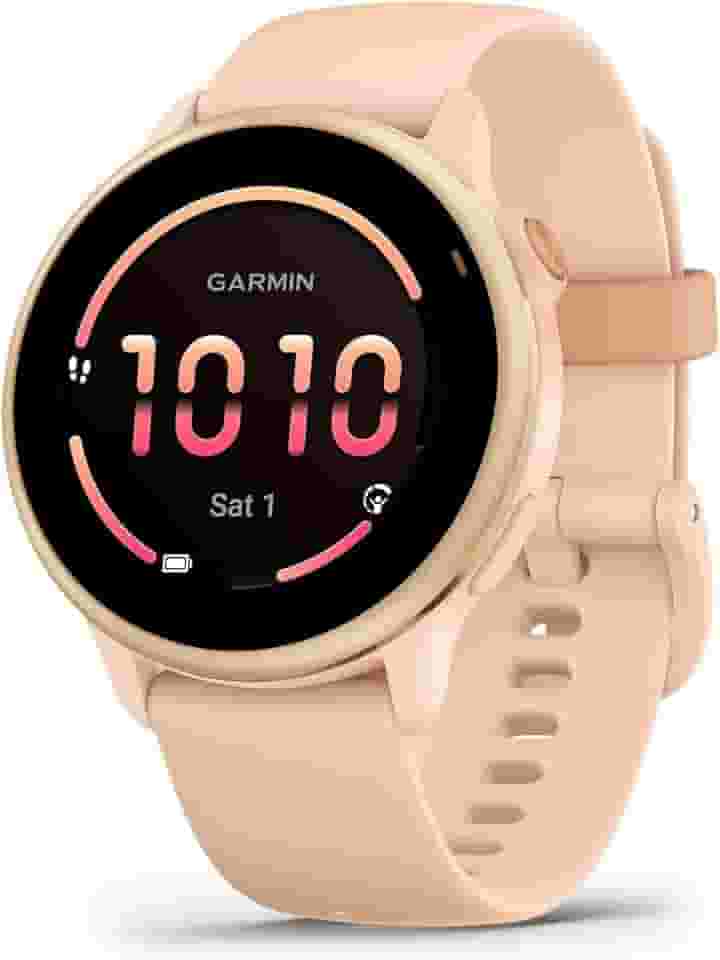 Garmin Relógio Vivoactive 6 Rosa 43mm com Monitor Cardíaco de Pulso e GPS