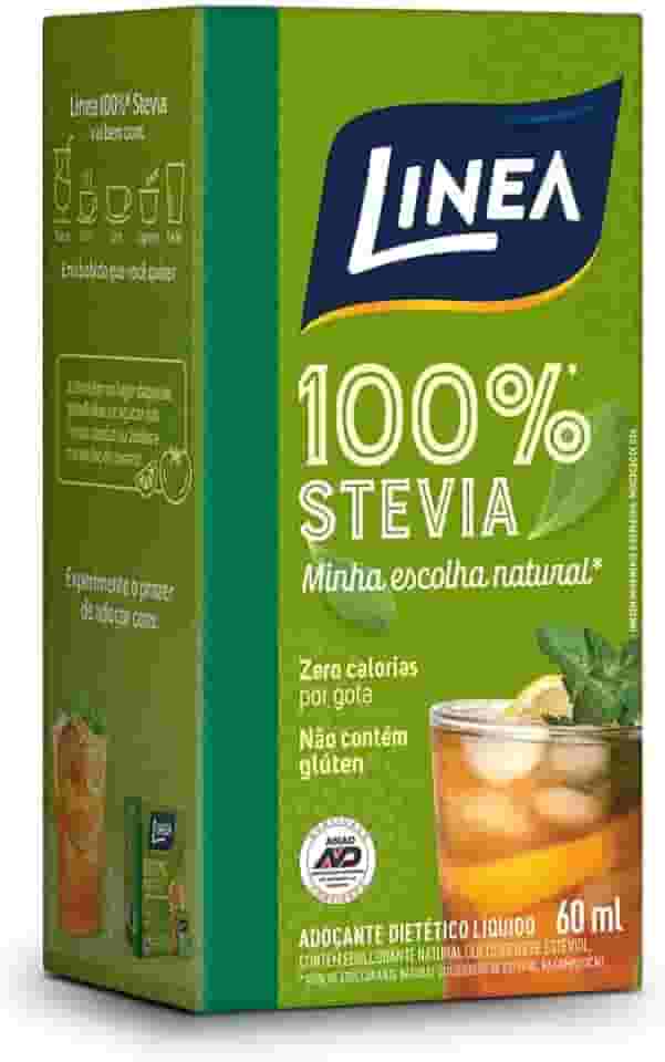 Linea Adoçante Líquido 100% Stevia 60ml