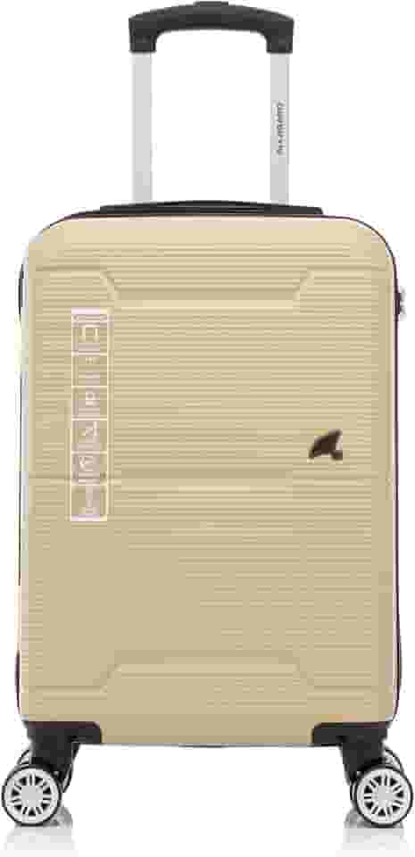 Mala de Bordo Allabard 10kg ABS Rígido Viagem Rodinhas 360° Padrão ANAC Verona (20) (Caqui)