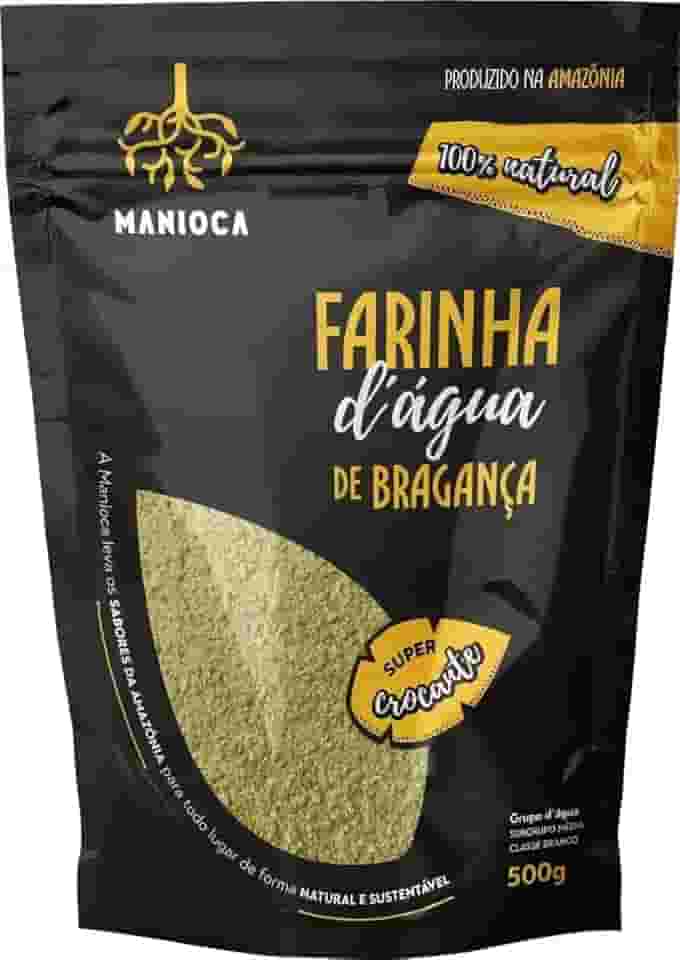 Farinha D Água de Bragança 500g - Manioca Natural Sem Glúten