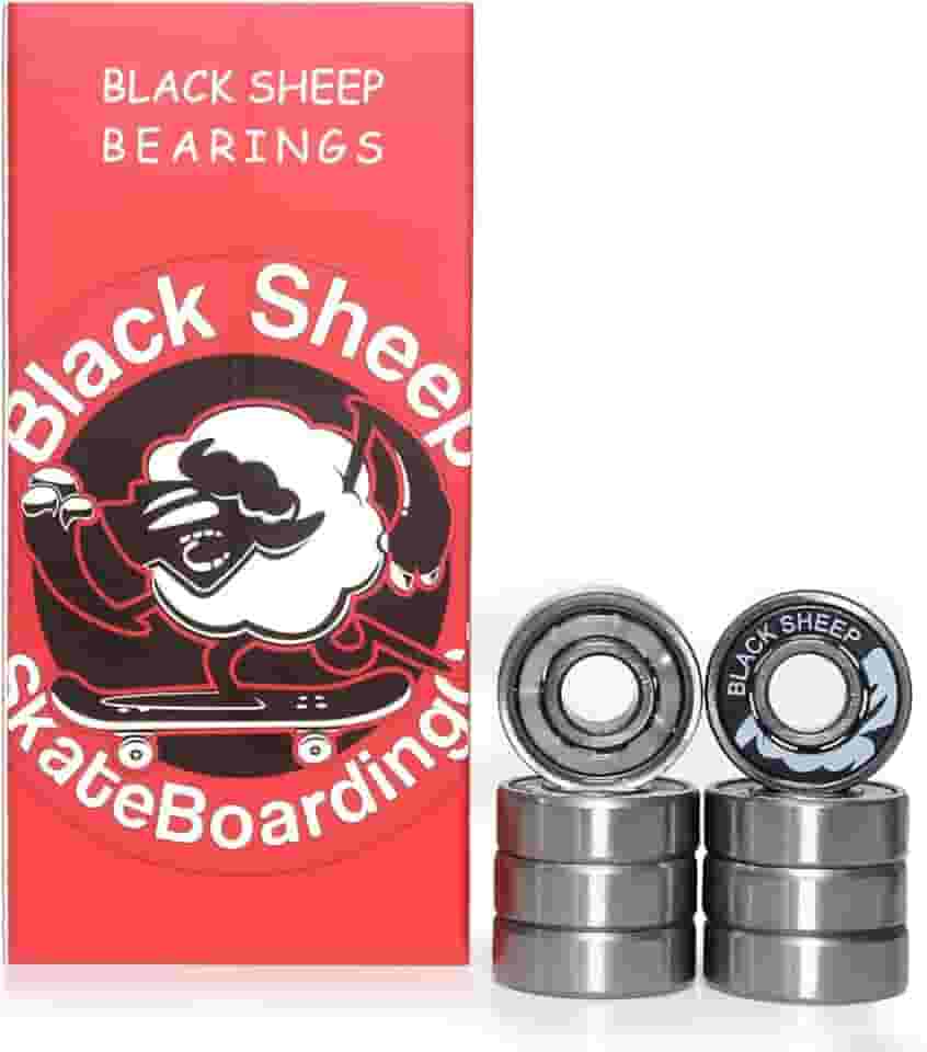 Rolamento Para Skate Importado de Precisão Black Sheep Red