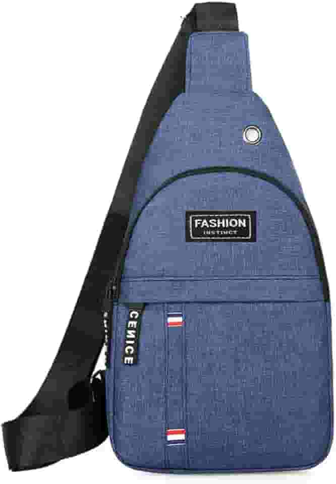 Mini Mochila Pochete Bolsa Tiracolo Transversal Ombro Masculina Feminina Saída Fone de Ouvido Impermeavel Shoulder Bag Academia Esportiva.