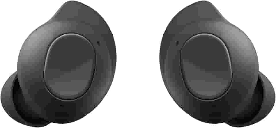 SAMSUNG Fones de ouvido Galaxy Buds FE True Wireless Bluetooth, conforto e segurança no ouvido, interruptor automático de áudio, controle de toque, assistente de voz integrado, grafite [versão dos