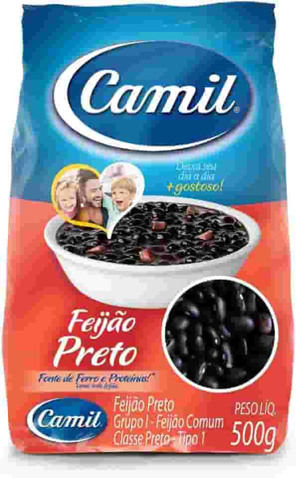 Feijão Preto Tipo 1 Camil, 500 g