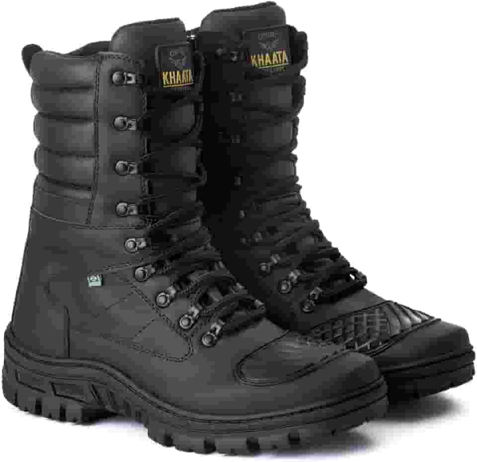 Coturno Tática Militar Masculino Bota Motociclista Reforçado