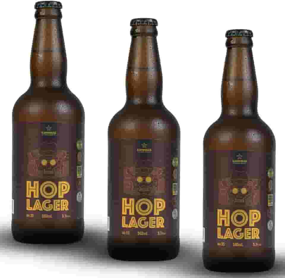 Cerveja Campinas Hop Lager 500ml - 3 unidades