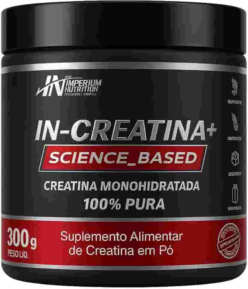 Creatina Monohidratada Micronizada 100% Pura - 300g - IN-Creatina+ Imperium Nutrition