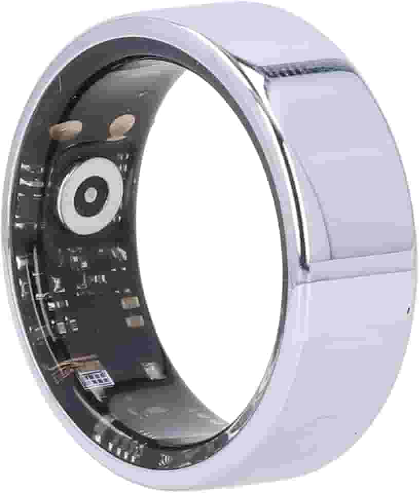 Anel Inteligente para Mulheres e Homens, Anéis Esportivos para Dormir e Fitness, Anel Inteligente para Monitoramento Multifuncional, Cuidado Remoto IPX8, Anéis Leves à Prova (13#)