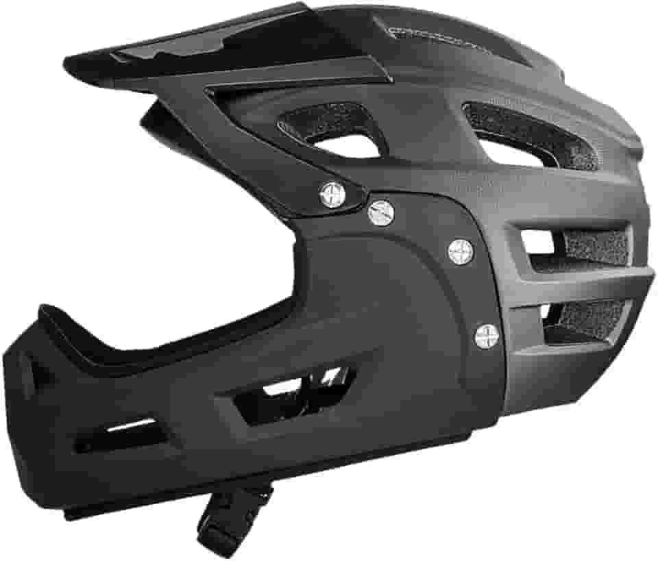 Dynwave Capacete de bicicleta respirável ajustável para skate, ciclismo, snowboard ventilado com viseira leve