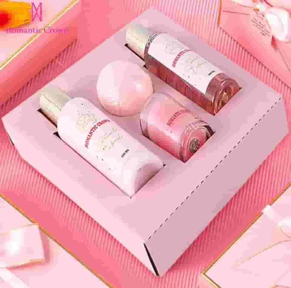 Kit Presente Spa Feminino de Natal com Aromaterapia para Banho, Ideal para Aniversário, Mãe, Esposa e Namorada