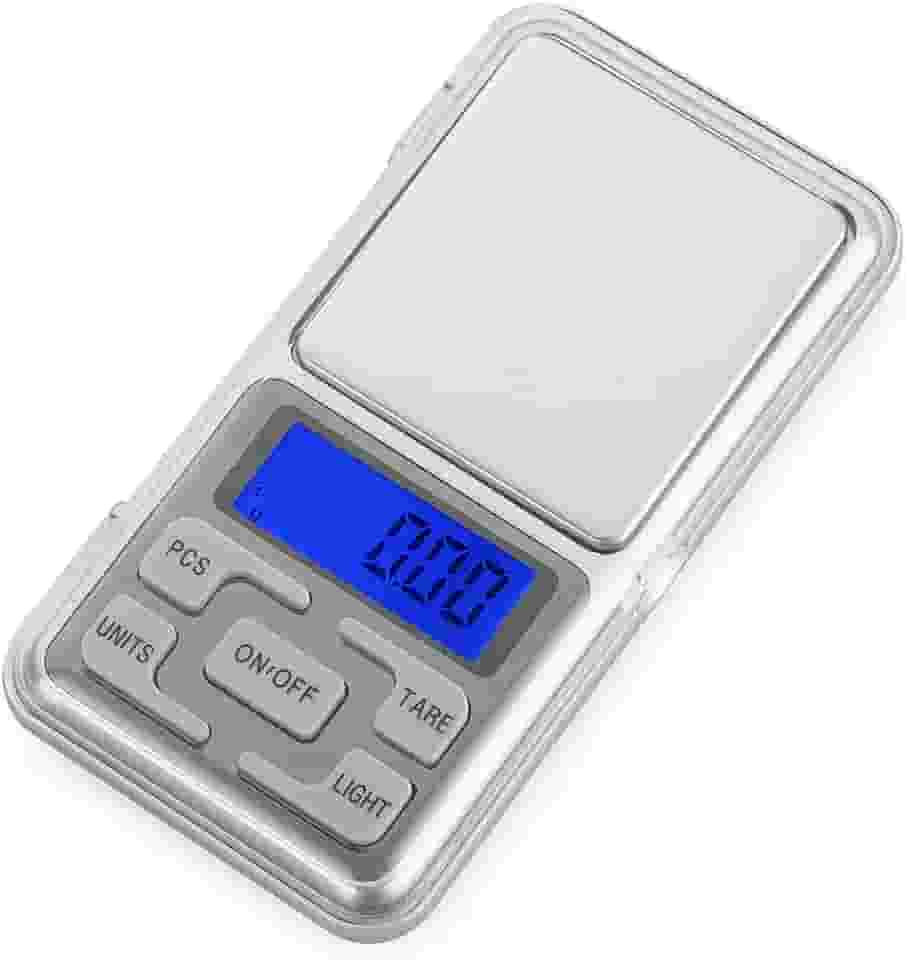 Mini Balança Digital Precisão Pesa 0,1 grama até 500 gramas Portátil Bolso Eletrônica Pesa até 500g Joia Diamante Ouro Prata Metal todo Brasil Top