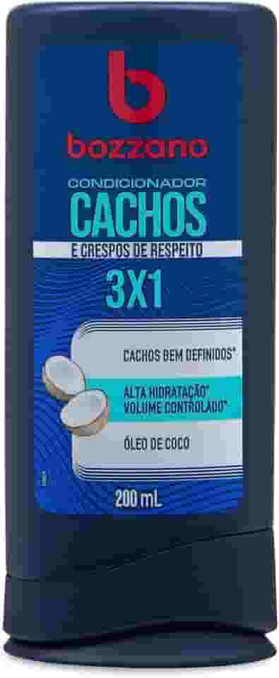 Bozzano Condicionador Cachos e Crespos 3x1 200ml