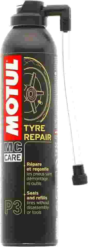 Motul - Reparador de pneus P3 Tyre Repair (300ml) | Spray para reparo e enchimento rápido de furos | Solução de emergência sem desmontar a roda