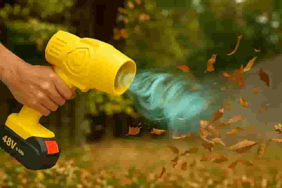 Soprador Elétrico Portátil 48V Sem Fio Soprador de Folhas Alta Potência e Autonomia