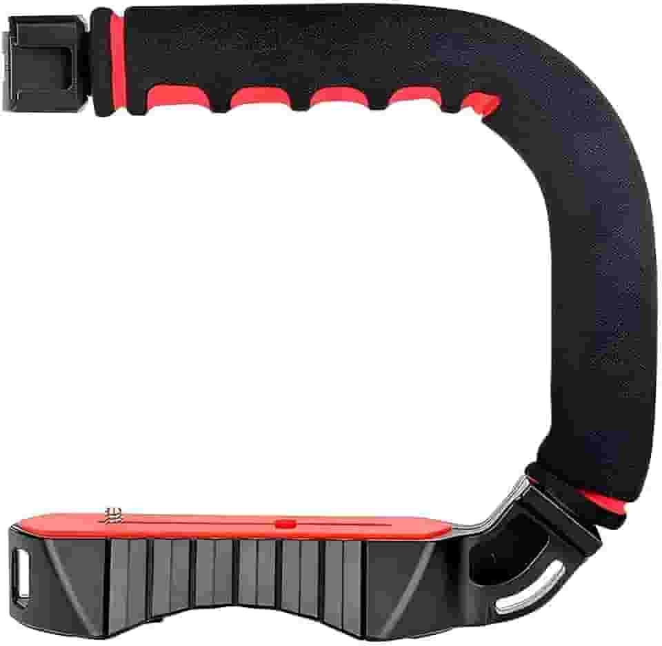 Suporte Estabilizador Portátil U-Grip Pro U Ulanzi para Câmera e Smartphone Preto – Estabilização Profissional, Leve e Durável, 3 Sapatas Fria