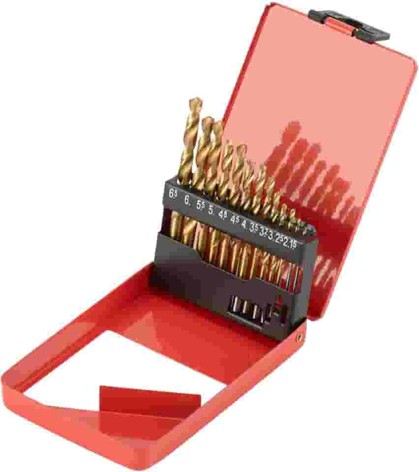 Mtx Jogo De Brocas De Aço Rapido Para Metal 1 5 A 6 5 Mm