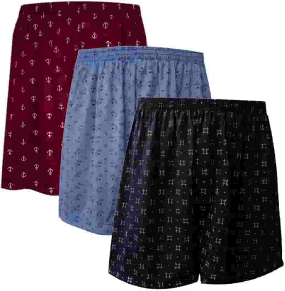 3 Cuecas De Dormir Samba Canção Plus Size