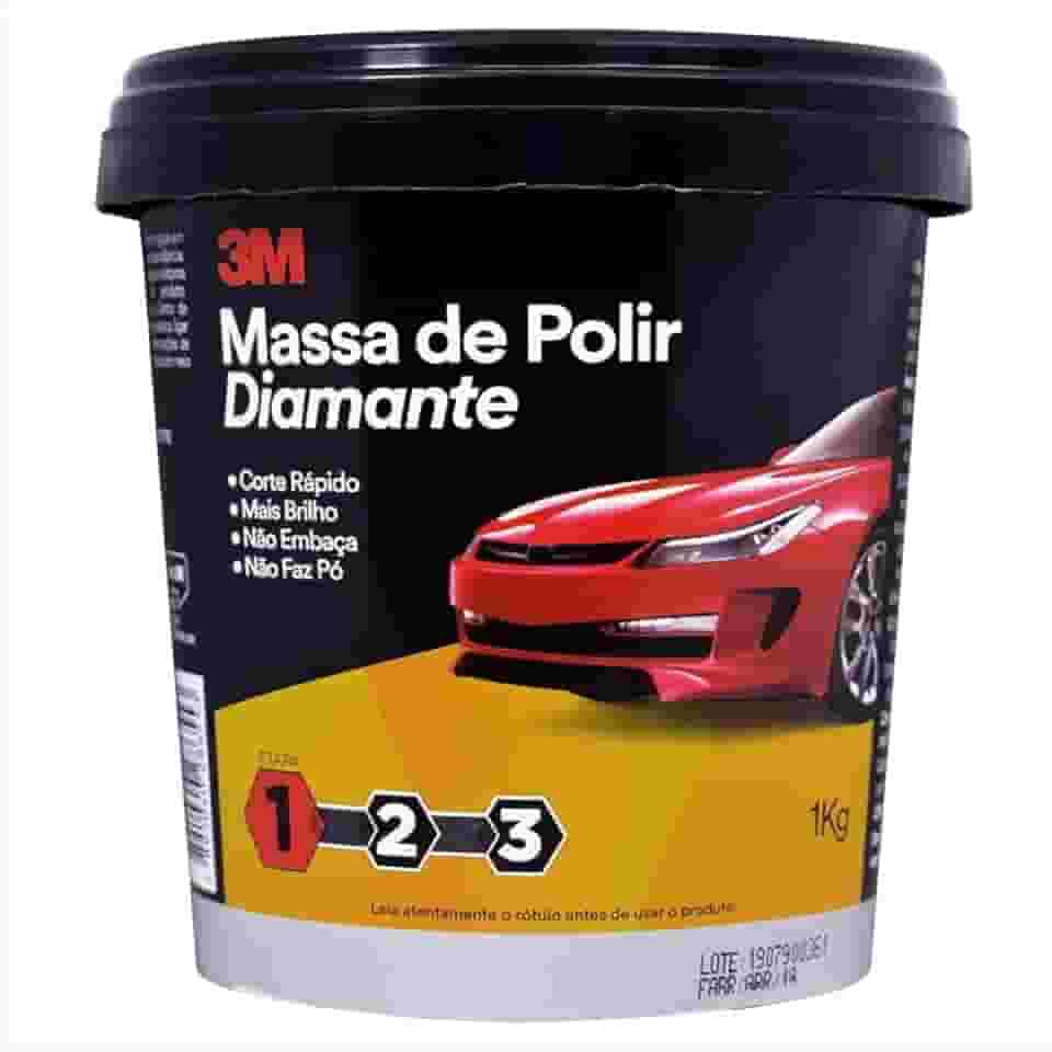 Massa de Polir Diamante 1kg 3m