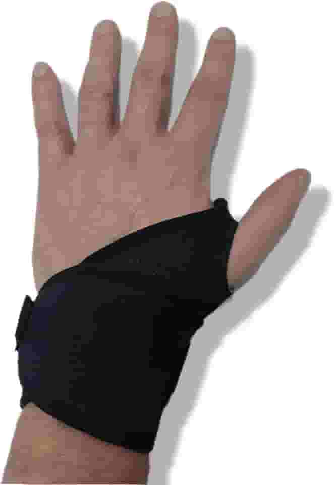 Munhequeira Ortopedica Neoprene Ajustável - Preta