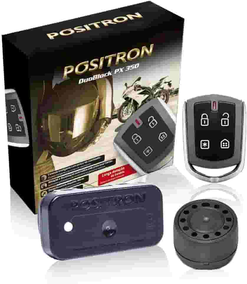 Alarme Para Motos Universal Positron Duoblock Px G8 350 Com Presença, Px G8 350 12874000