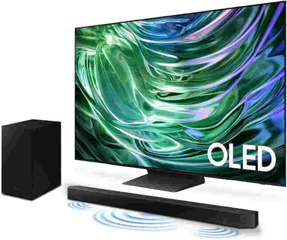 Samsung AI TV 55" OLED 4K 55S90D 2024 + Soundbar HW-Q600C Combo