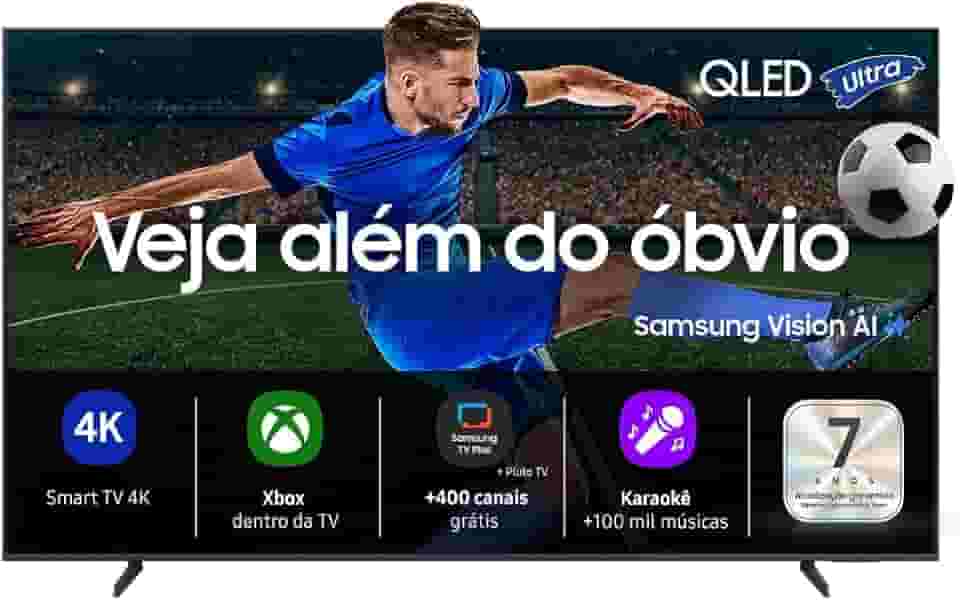 Samsung Vision AI TV 55" QLED ULTRA 4K QEF1 2025