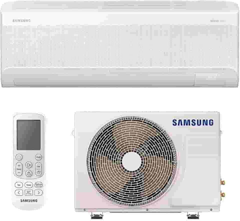 Ar Condicionado Split Hi Wall Samsung PowerVolt AI Inverter 12.000 Btus Frio Bivolt R-32