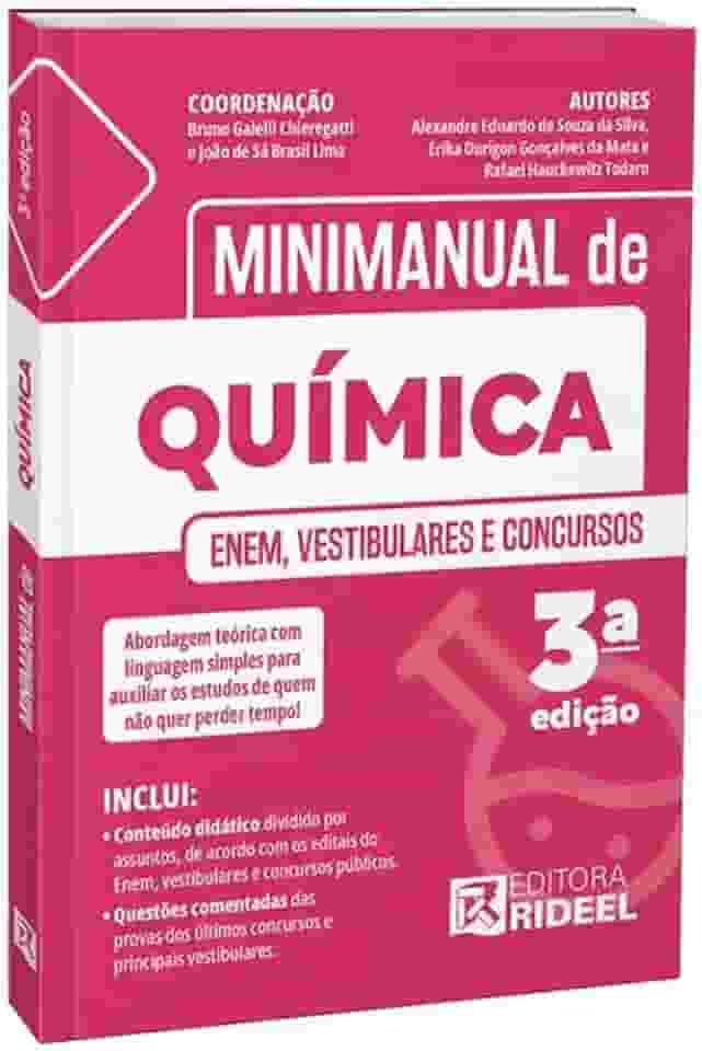 MINIMANUAL DE QUÍMICA - ENEM, VESTIBULARES E CONCURSOS