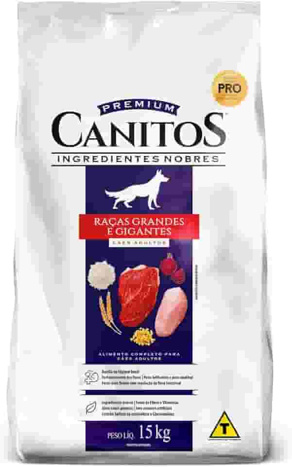 Ração para Cães - Canitos - Adultos - Raças Grandes e Gigantes 15 Kg